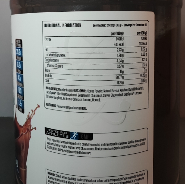 پروتئین کازئین اپلایید applied nutration