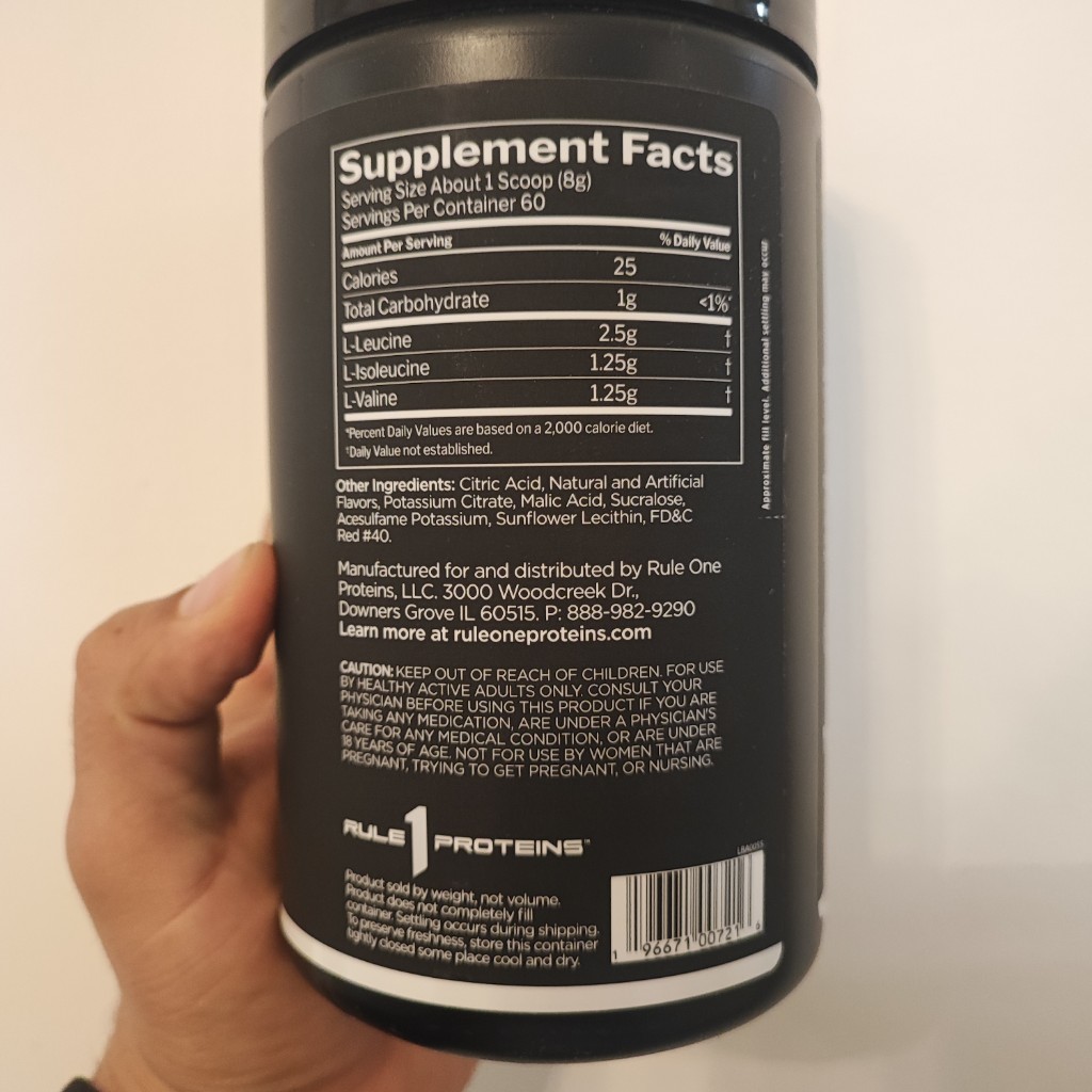 بی سی ای ای BCAA رول وان 480 گرم RULE ONE