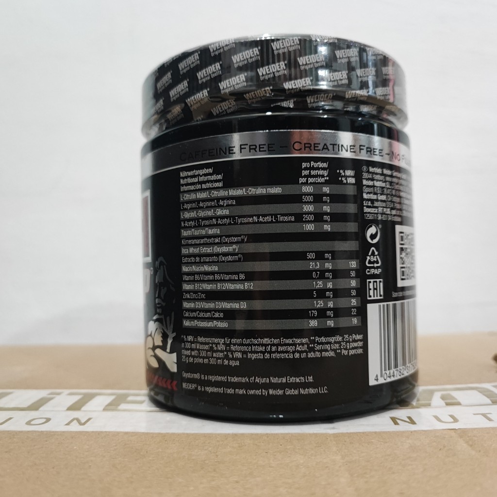 پمپ راش ویدر 375 گرم WEIDER