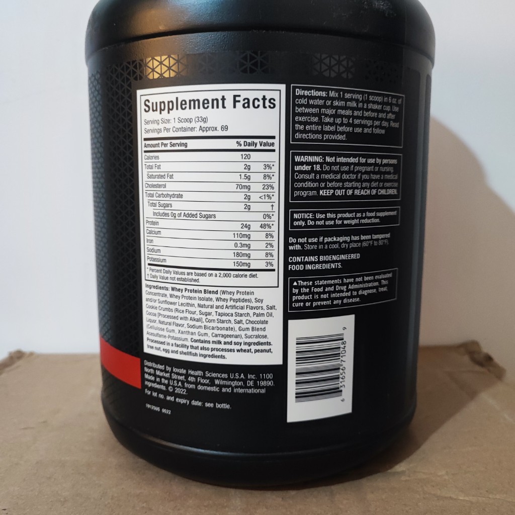 پروتئین وی گلد ماسل 2270 گرم MUSCLE TECH