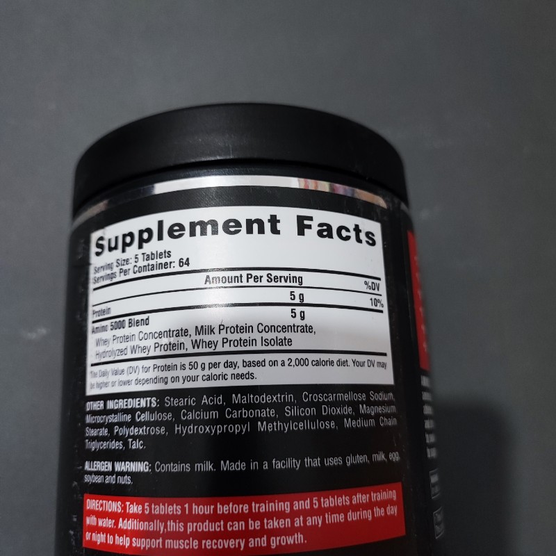 آمینو 5000 ناترکس 320 عددی(تاریخ انقضا 10/2025) NUTREX