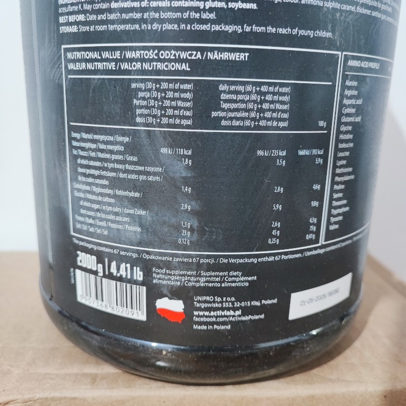 پروتئین وی پریمیوم 100٪ اکتیولب