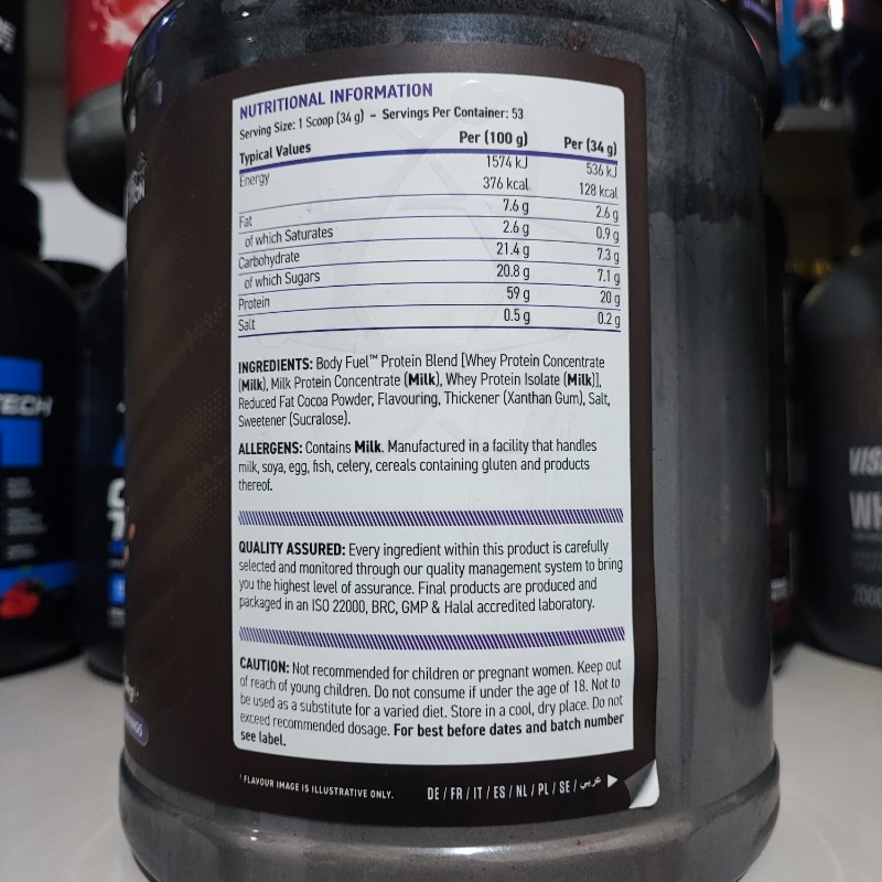 پروتئین وی بادی فیول اپلاید applied nutration