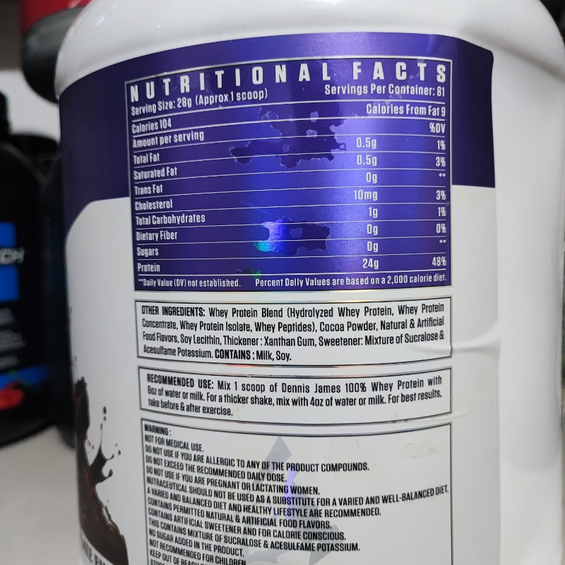 پروتئین وی ماتریکس دنیس جیمز(2/270 گرم) 