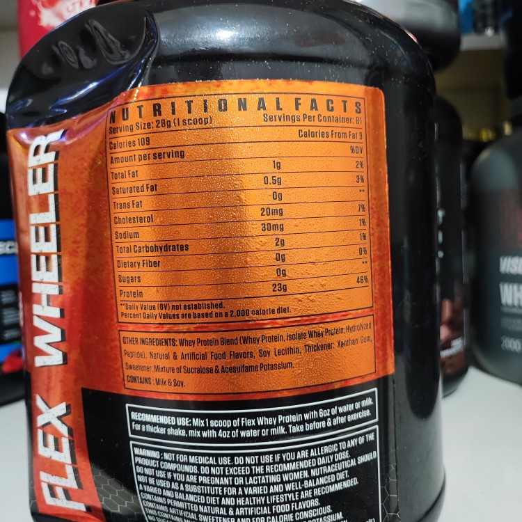 پروتئین وی فلکس ویلر(2/270 گرم) FLEX WHEELER