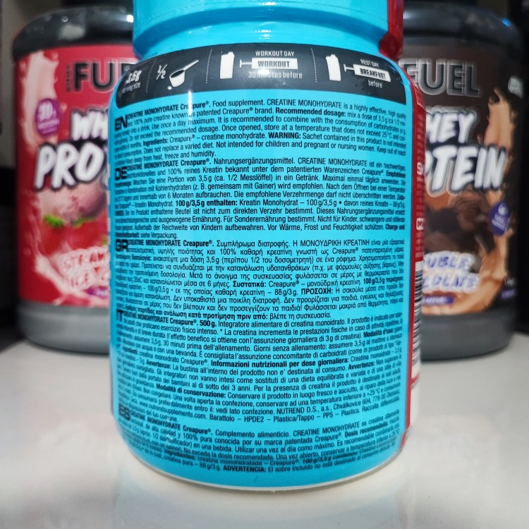 کراتین مونوهیدرات 500گرمی ناترند NUTREND