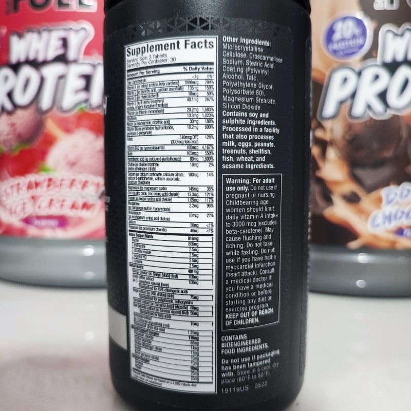 مولتی ویتامین پلاتینیوم ماسل(90 عدد) 