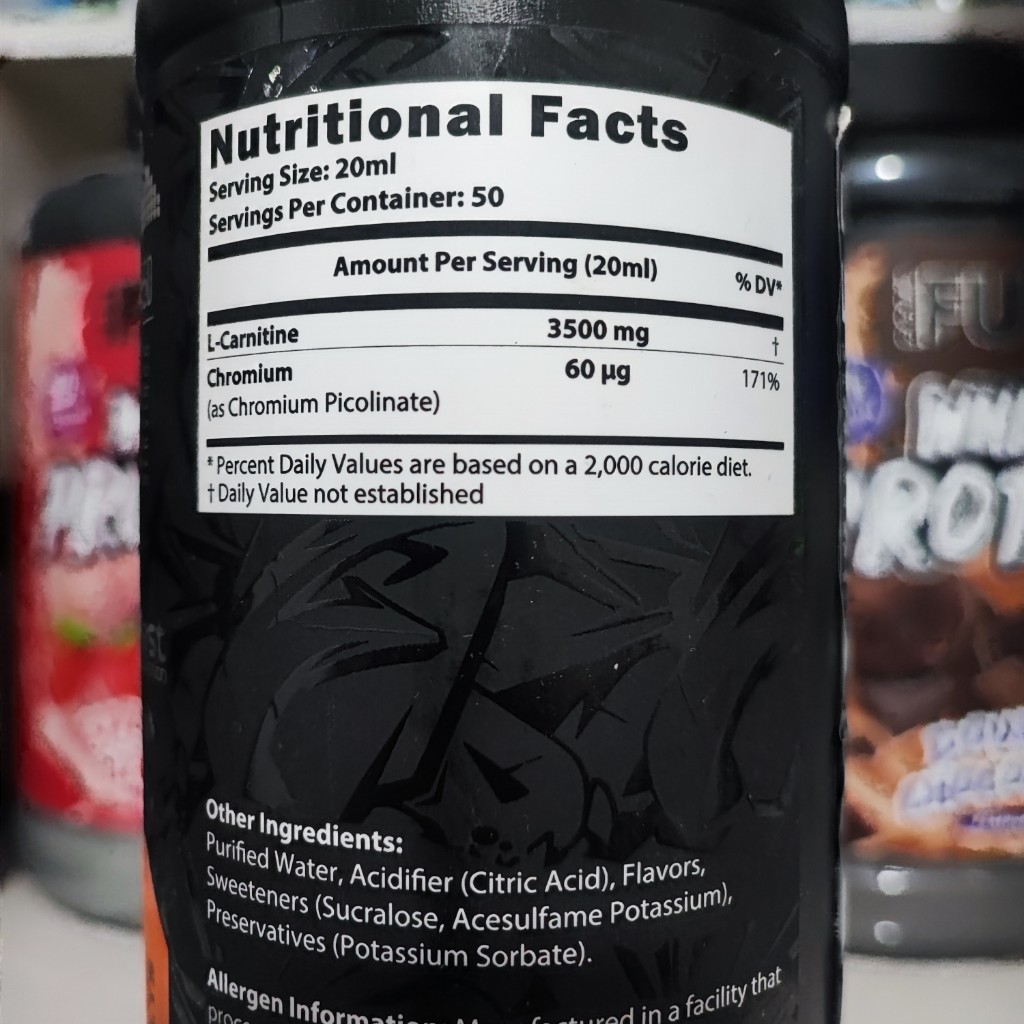 الکارنتین مایع لیکوئید پرو سریز زنکسل 1000 میلی لیتر